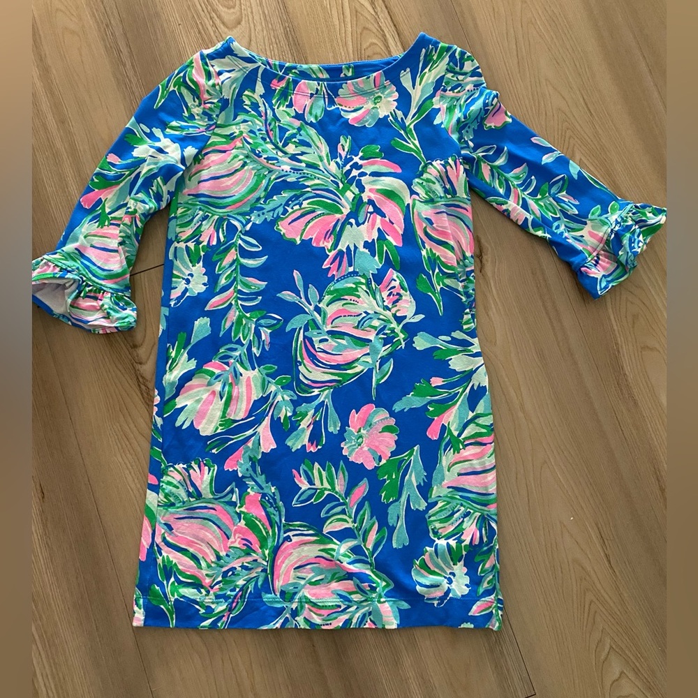 Lily Pulitzer Girls UPF 50+ Dress M 6/7